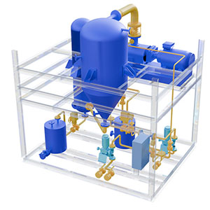 撬裝式MVR智能蒸發(fā)裝置